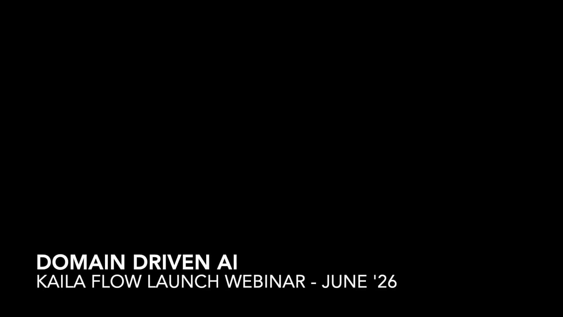 Video: Domain Driven AI